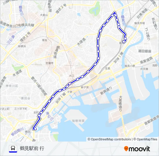 029系統 バスの路線図