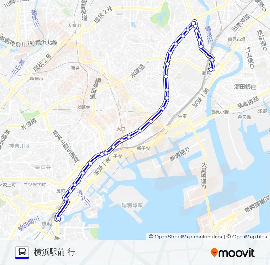 029系統 バスの路線図