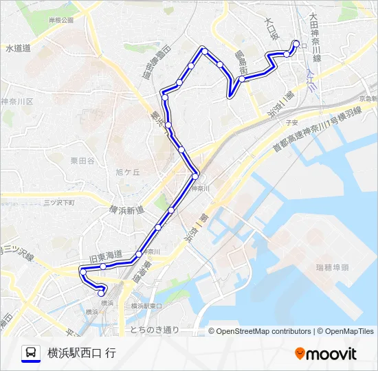 Route 031 Bus Line Map