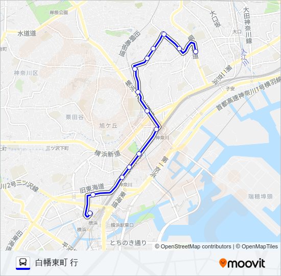 031系統 Bus Line Map