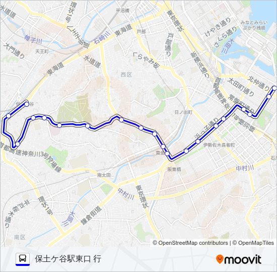 032系統 Bus Line Map