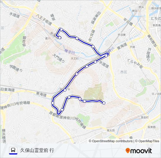 032系統 Bus Line Map