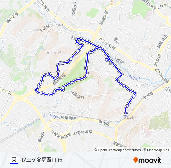 033系統 Bus Line Map