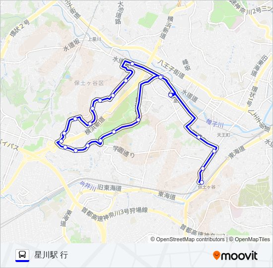 033系統 Bus Line Map