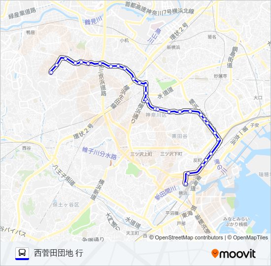 036系統 Bus Line Map
