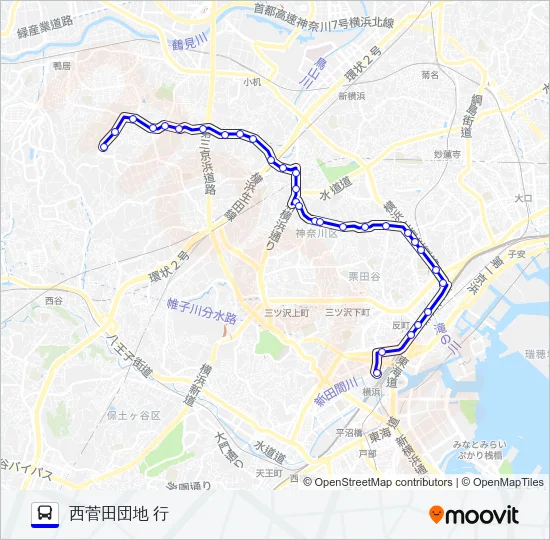 036系統 Bus Line Map