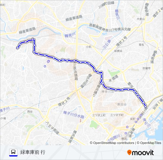 036系統 Bus Line Map