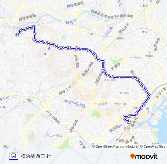 036系統 Bus Line Map