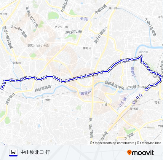 041系統 Bus Line Map