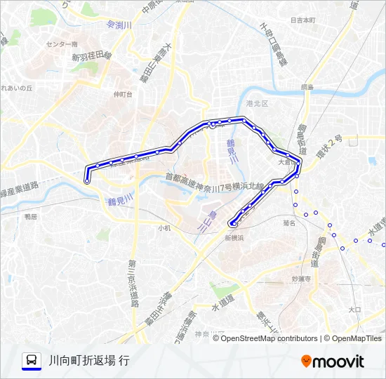 041系統 バスの路線図