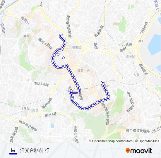 045系統 Bus Line Map
