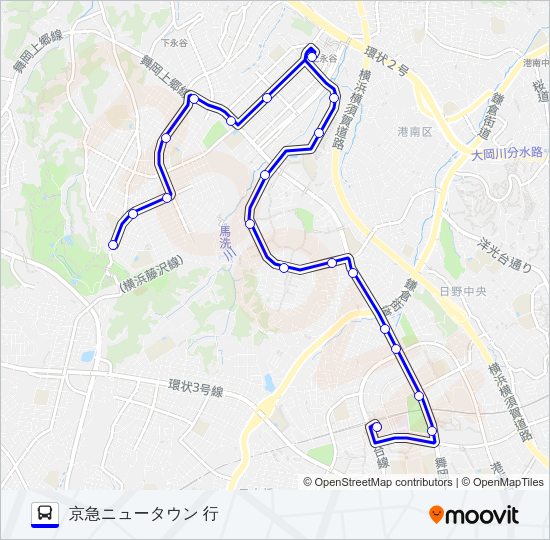 045系統 Bus Line Map