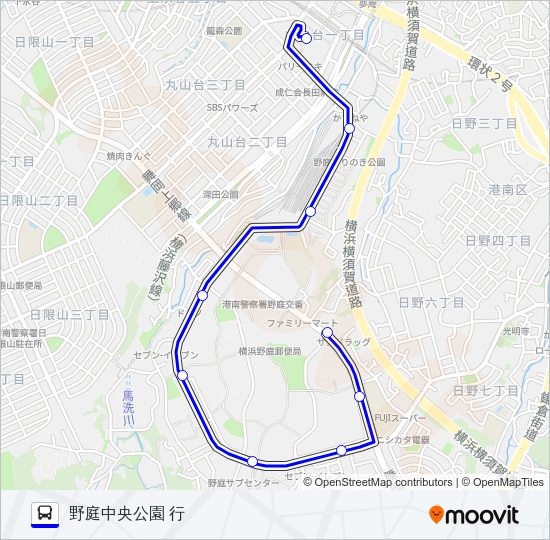 045系統 Bus Line Map