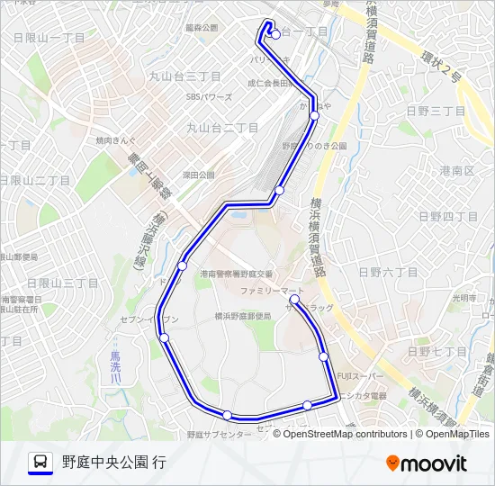 045系統 Bus Line Map