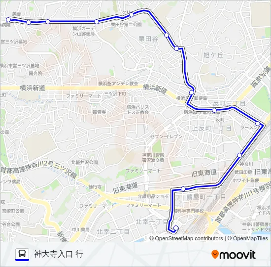 050系統 Bus Line Map