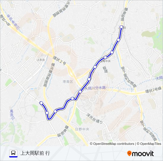 052系統 Bus Line Map