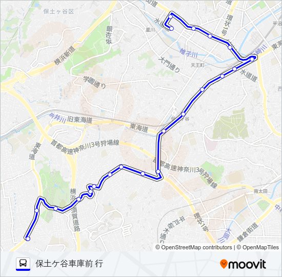053系統 Bus Line Map
