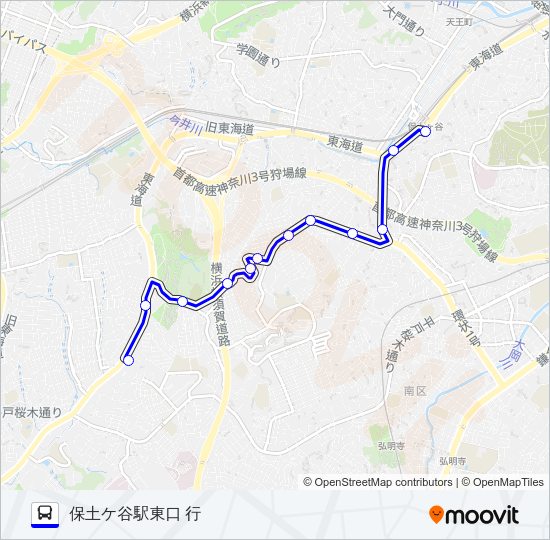 053系統 Bus Line Map