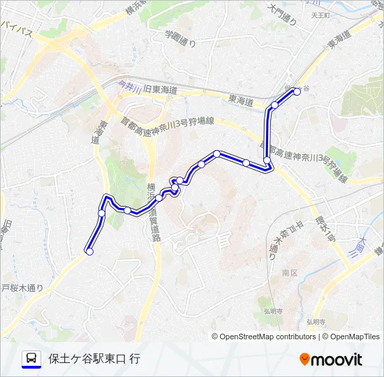 053系統 Bus Line Map