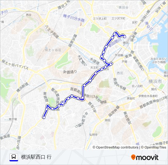 053系統 Bus Line Map