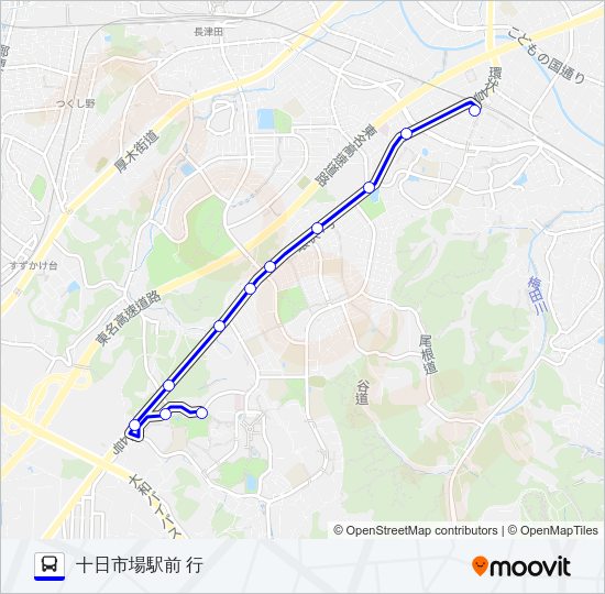 055系統 Bus Line Map