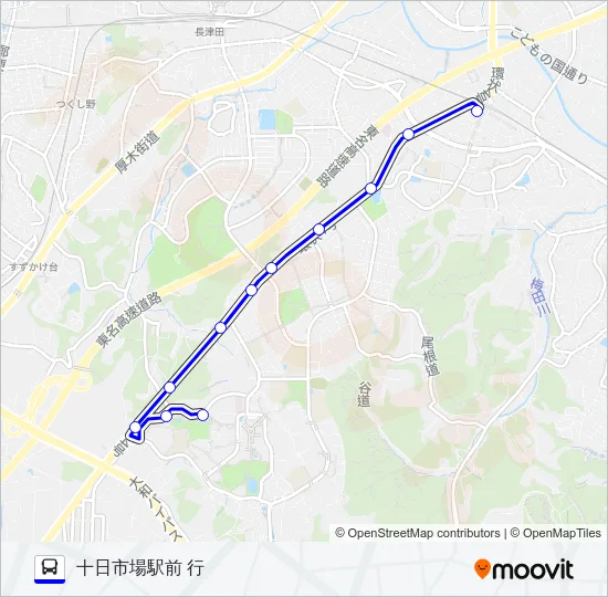 055系統 Bus Line Map