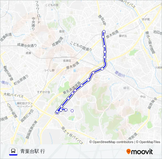 055系統 Bus Line Map