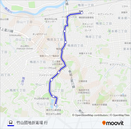 056系統 Bus Line Map