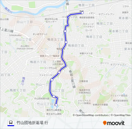 056系統 Bus Line Map