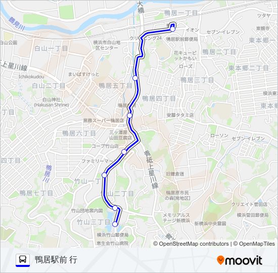 056系統 Bus Line Map