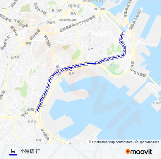 058系統 Bus Line Map