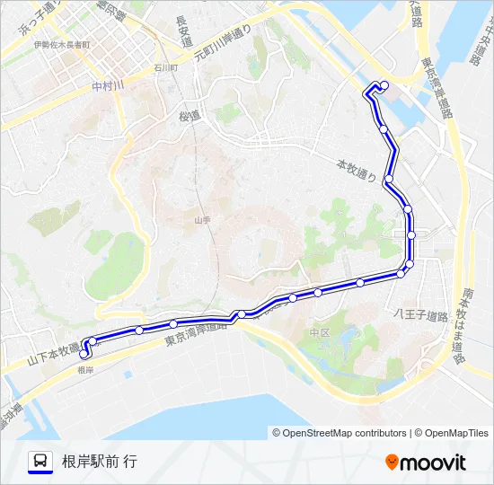 058系統 Bus Line Map