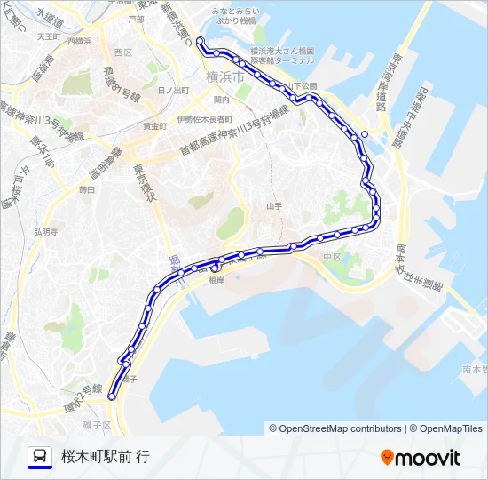 058系統 Bus Line Map