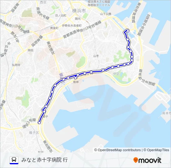 058系統 Bus Line Map