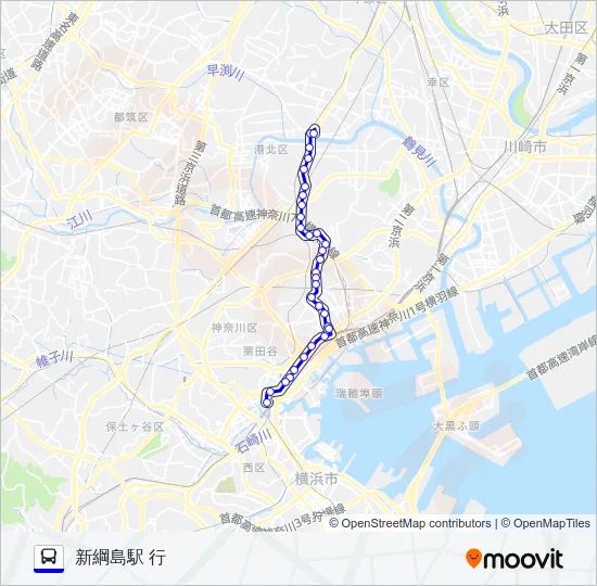 059系統 バスの路線図