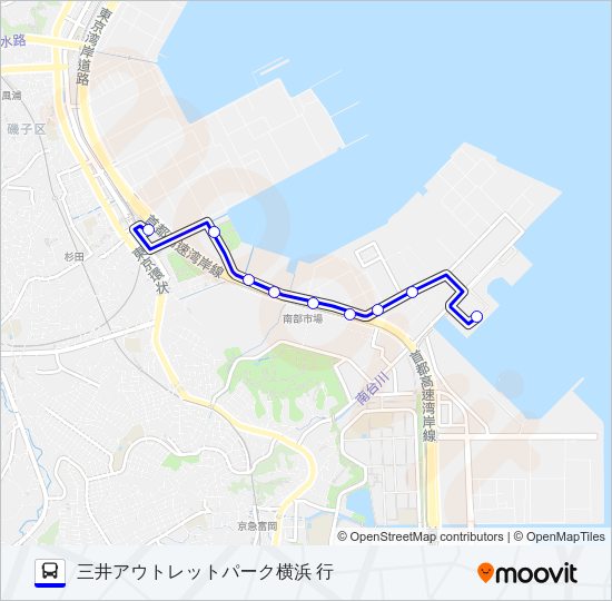 061系統 Bus Line Map