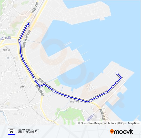 061系統 Bus Line Map