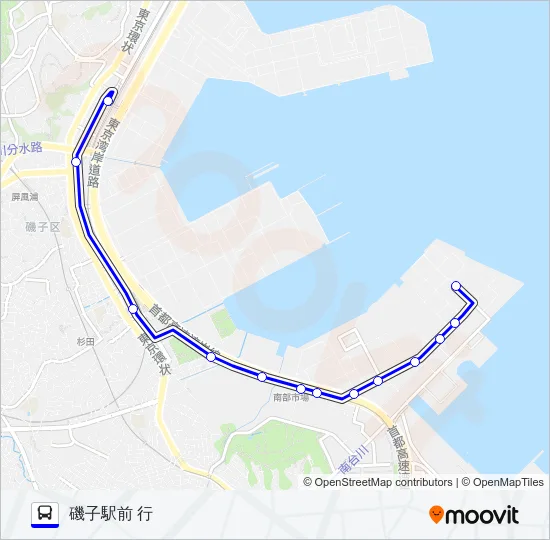 061系統 Bus Line Map