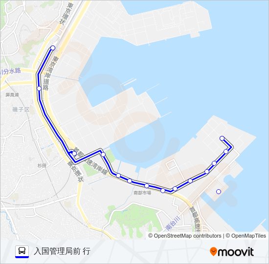 061系統 Bus Line Map