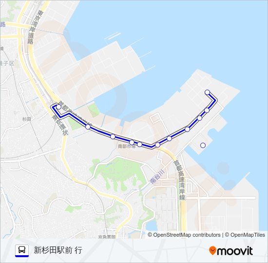 061系統 Bus Line Map