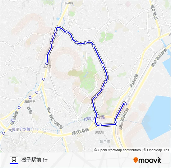 Route 064 Bus Line Map
