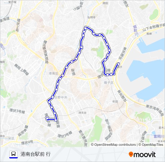 064系統 Bus Line Map