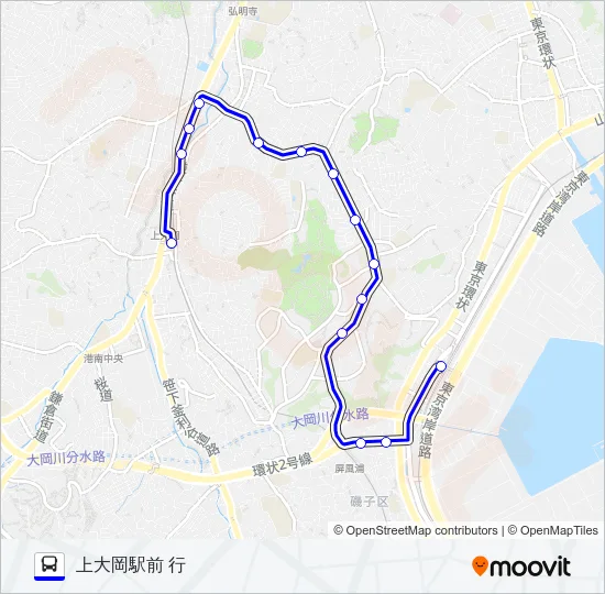 064系統 バスの路線図