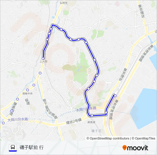 064系統 バスの路線図