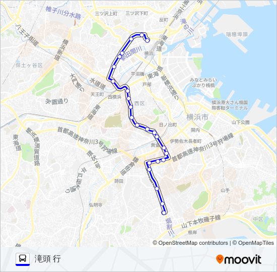 068系統 Bus Line Map