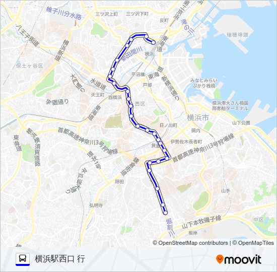 068系統 Bus Line Map