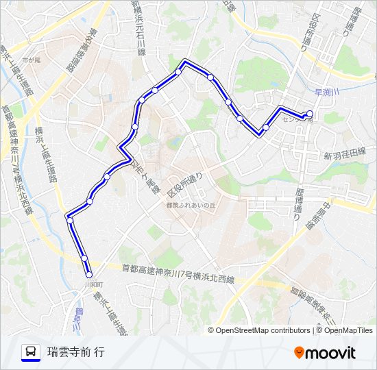 073系統 Bus Line Map