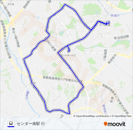 073系統 Bus Line Map
