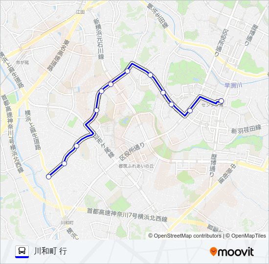 073系統 Bus Line Map