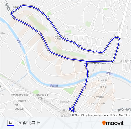 074系統 Bus Line Map
